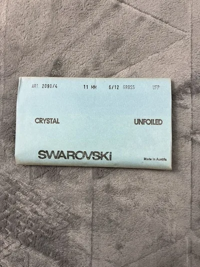 ビンテージ スワロフスキー CRYSTAL 11mm