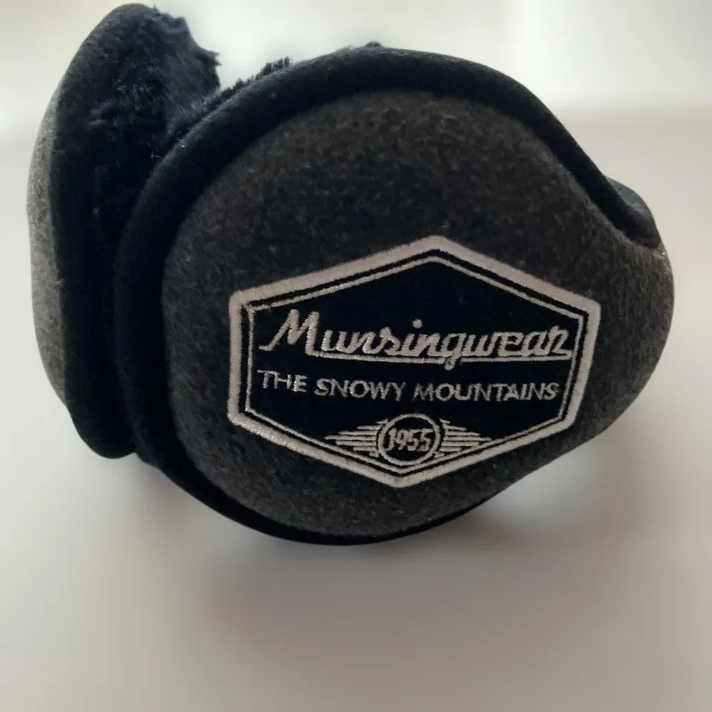 Munsingwear イヤーマフ 耳あて グレー