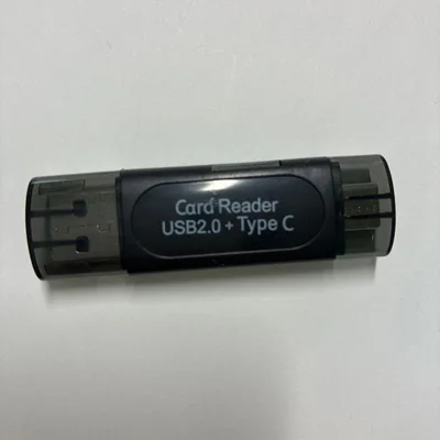 USB2.0 + Type C カードリーダー