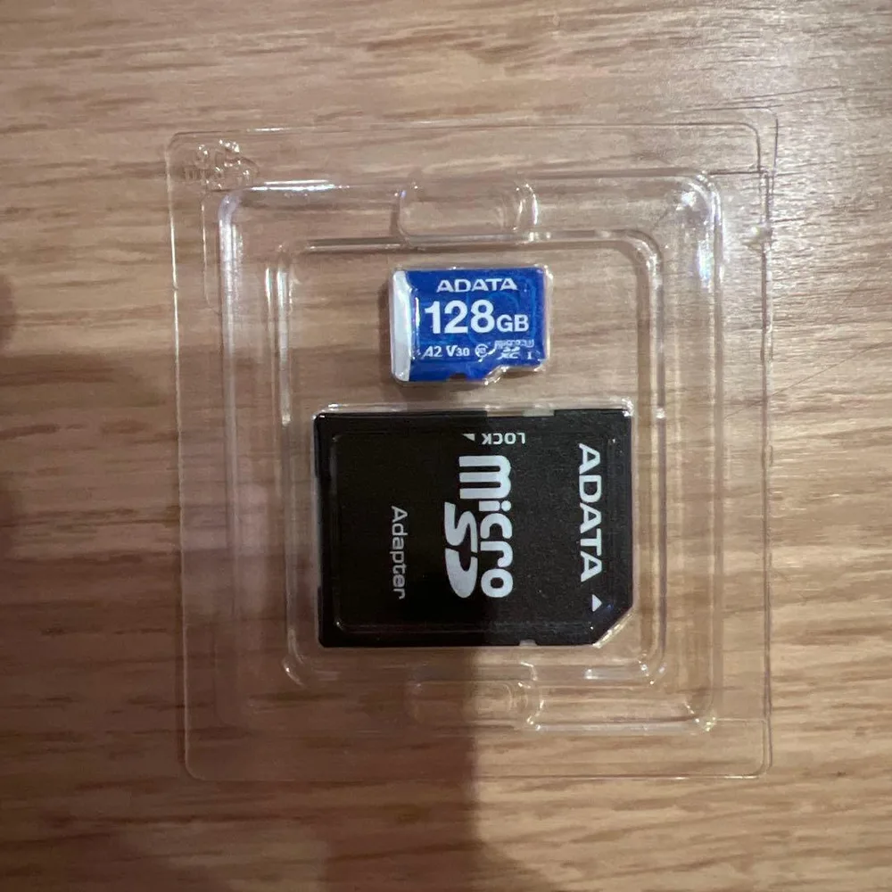 ADATA 128GB microSDカード アダプター付き