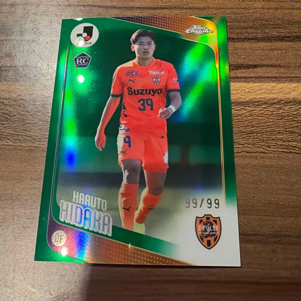 Topps Chrome Jリーグ 日高華月 清水エスパルス 99枚限定
