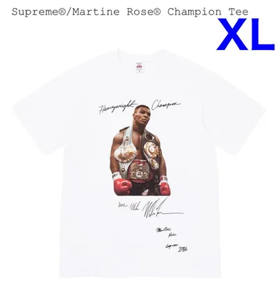 新品 Supreme Martine Rose Tシャツ XL