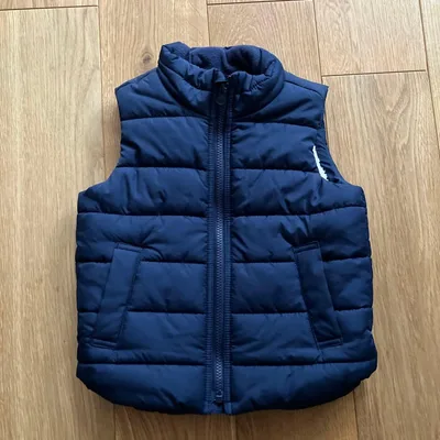 GAP 中綿ベスト ネイビー 105cm ベビー 美品
