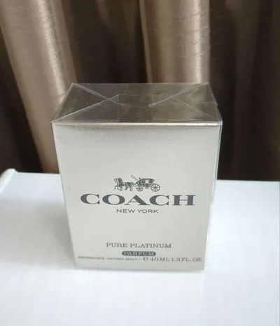 新品未使用!COACH PURE PLATINUM 40mL