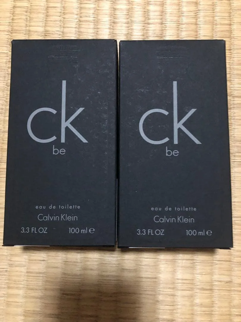▼新品▼カルバンクライン CK be 100ml×2本▼送料0!▼外フィルムなし