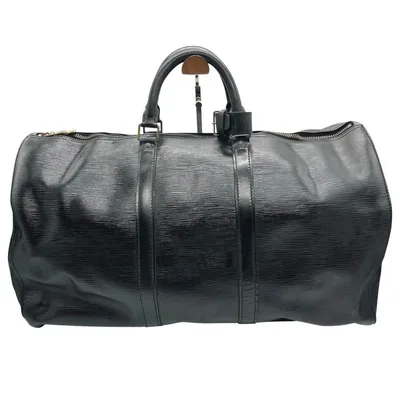 LOUIS VUITTON エピ 黒 付属品付き ビジネスバッグ キーポル50