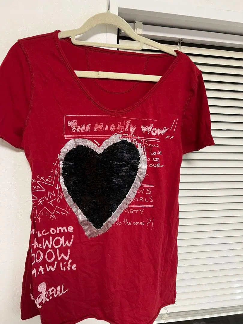 l*a様 Desigual デシグアル グラフィックTシャツ L