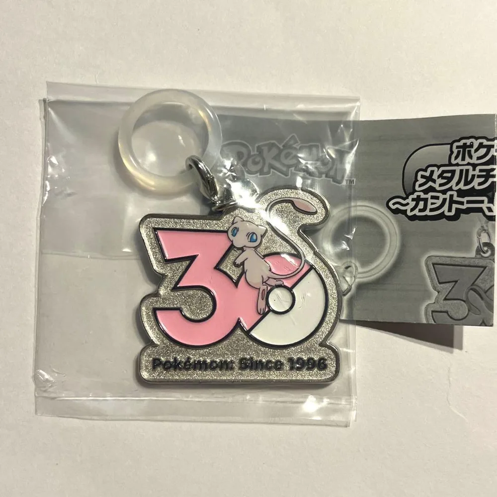 ポケモン30周年メタルチャームマスコット ミュウ