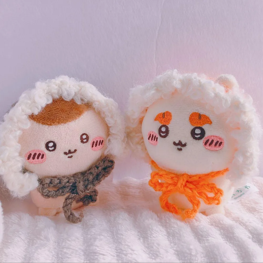 ちいかわ おすわりぬいぐるみ用 手編みボンネット 2色セット