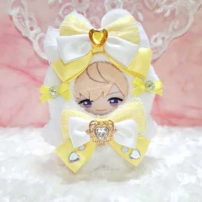 限定セール★にじぱぺっと にじぱぺ ぬい服 うさぎ 10cm イエロー