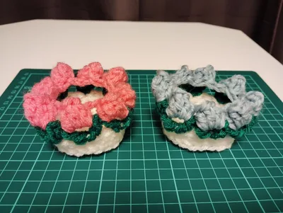 ちいかわ ハチワレ 用着せ替え チューリップカゴ2点セット