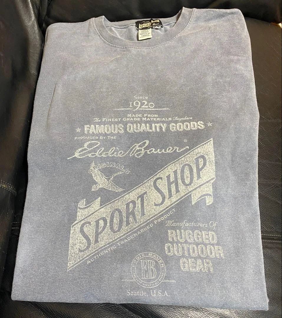 Eddie Bauer SPORT SHOP カナダ製 フェード Tシャツ