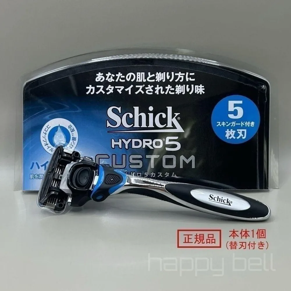 シック ハイドロ5カスタム 本体1個(替刃付き) 5枚刃
