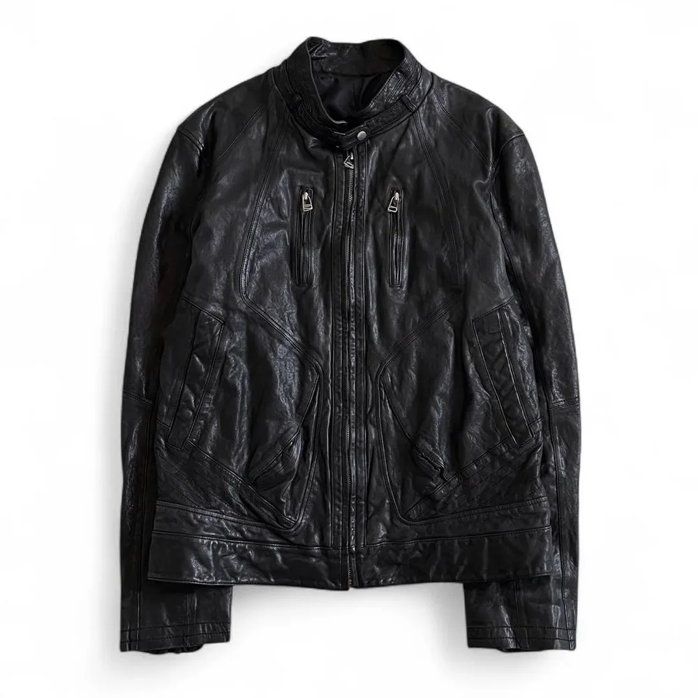 00s darkwear レザージャケット 14th if opium swag