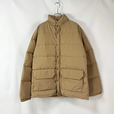 希少 XL 70s USA製 CAMP7 ダウンジャケット ベージュ キャンプ7