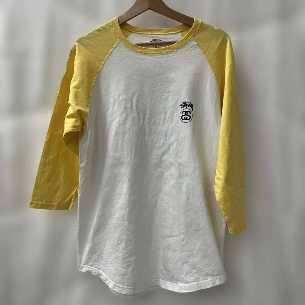 ステューシー Stussy ビッグ SSリンク ラグラン 7分袖 Tシャツ L
