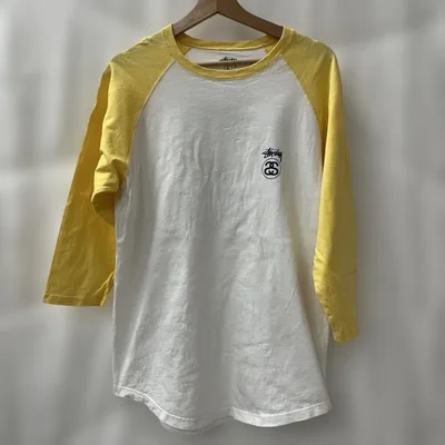 ステューシー Stussy ビッグ SSリンク ラグラン 7分袖 Tシャツ L