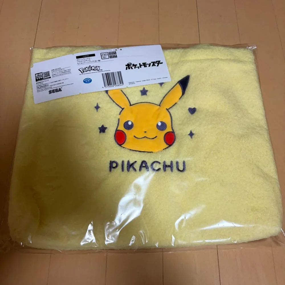 ポケットモンスター ピカチュウ もこもこトートバッグ ポケモン