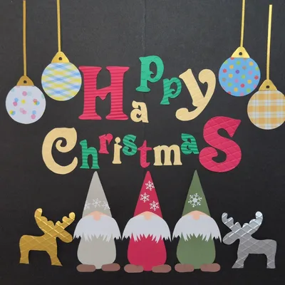壁面飾り☆クリスマス☆保育壁面☆施設壁面☆トムテ