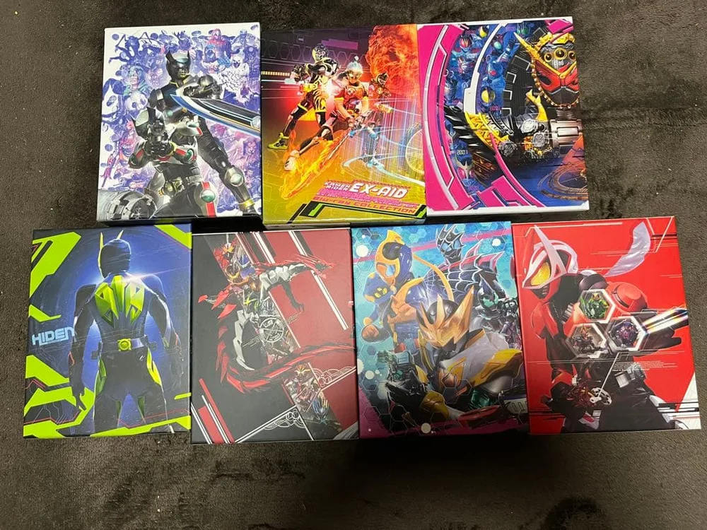 (※BluRayは付属しません)仮面ライダー Blu-ray収納BOX 7種