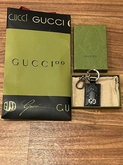 GUCCI キーリング ブラック