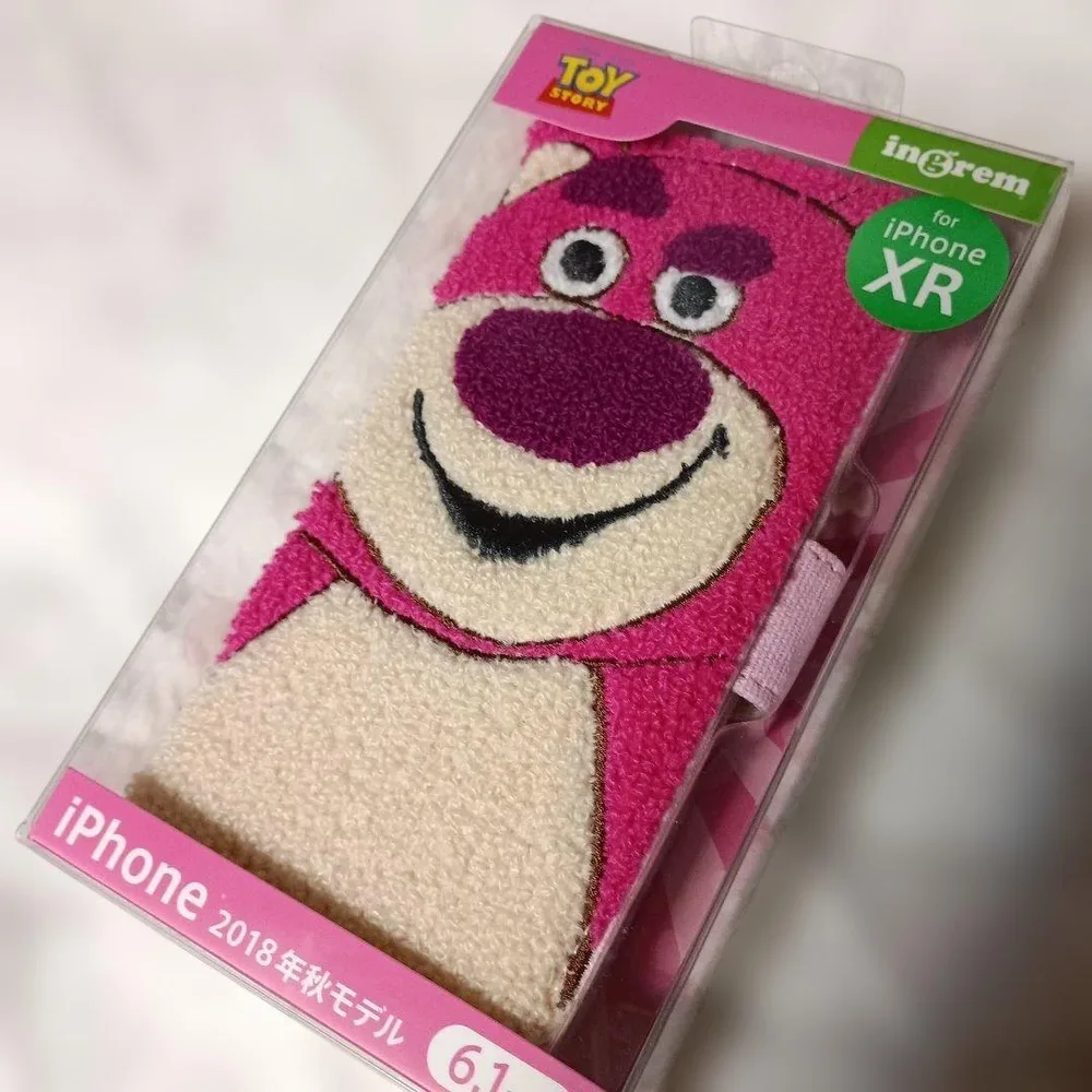 新品 iPhone XR 専用 手帳型ケース ロッツォ サガラ刺繍