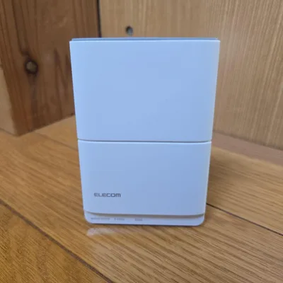 ELECOM 無線LAN中継機 WTC-1167HWH 本体