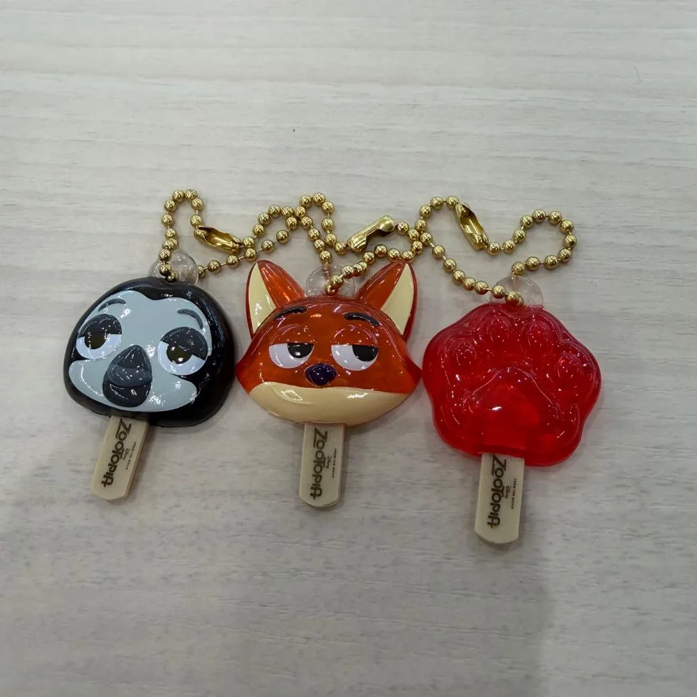 ズートピア アイスキャンディー キーホルダー 3種セット