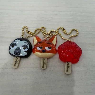 ズートピア アイスキャンディー キーホルダー 3種セット