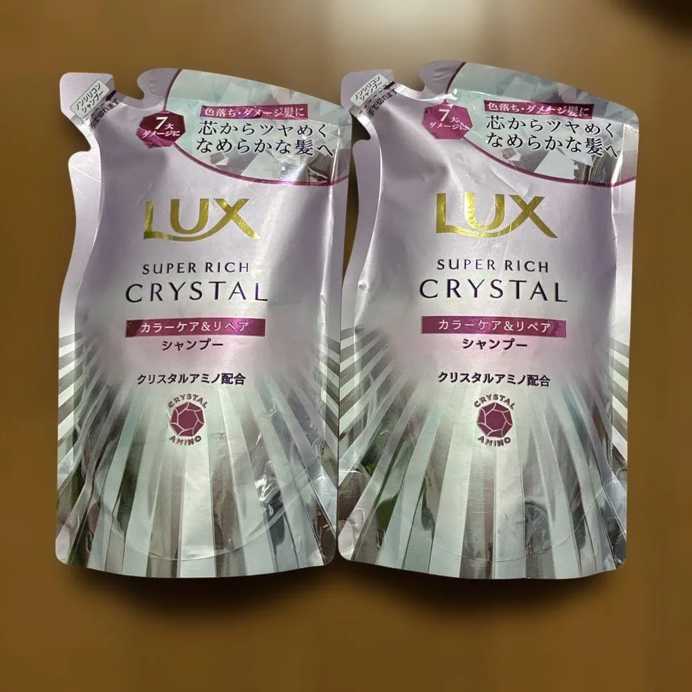 LUX スーパーリッチクリスタル カラーケア&リペア シャンプー 2点セット