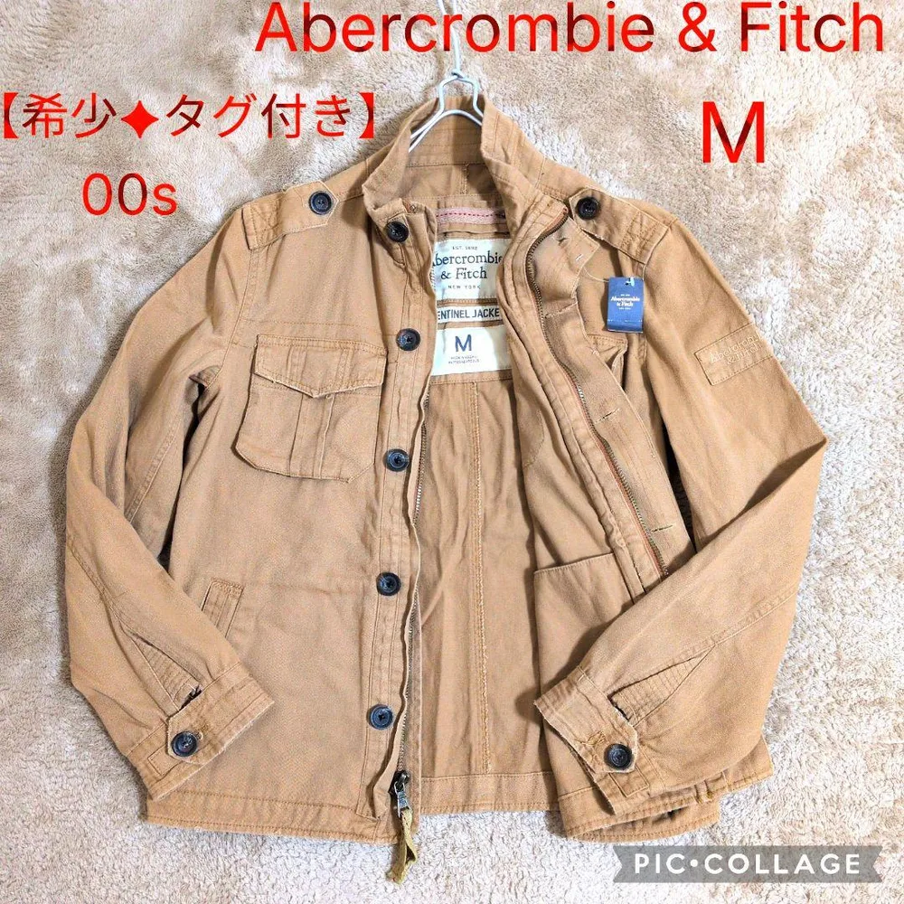 【希少✦タグ付き】00s アバクロ センチネルジャケット Y2K ダメージ加工
