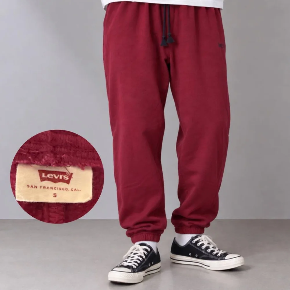 LEVI’S リーバイス スウェットパンツ ボルドー ジョガー ブランド