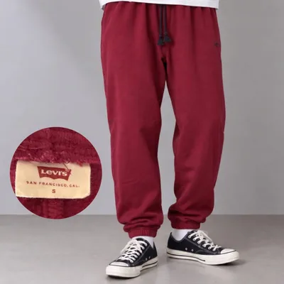 LEVI’S リーバイス スウェットパンツ ボルドー ジョガー ブランド