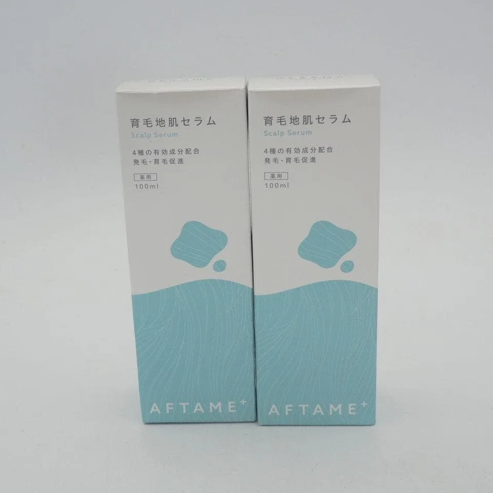 ニッセン アフタミープラス 育毛地肌セラム 100ml 2本