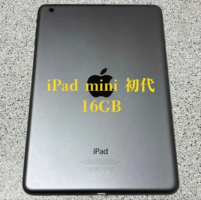 【美品】Apple iPad mini 初代 16GB スペースグレイ 本体