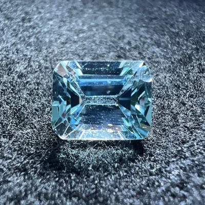 【清涼】天然ブルートパーズ 4.346ct
