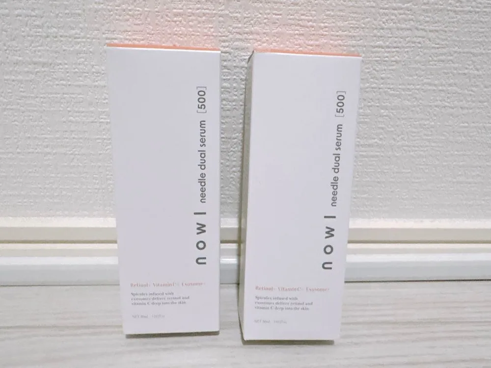 【10/25までお値下中】nowl needle dual serum2本セット