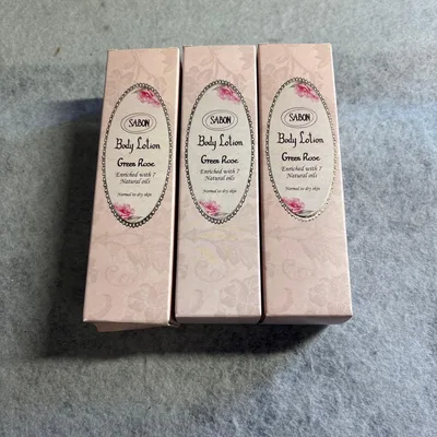 SABON ボディローション グリーン・ローズ 50ml 3個セット