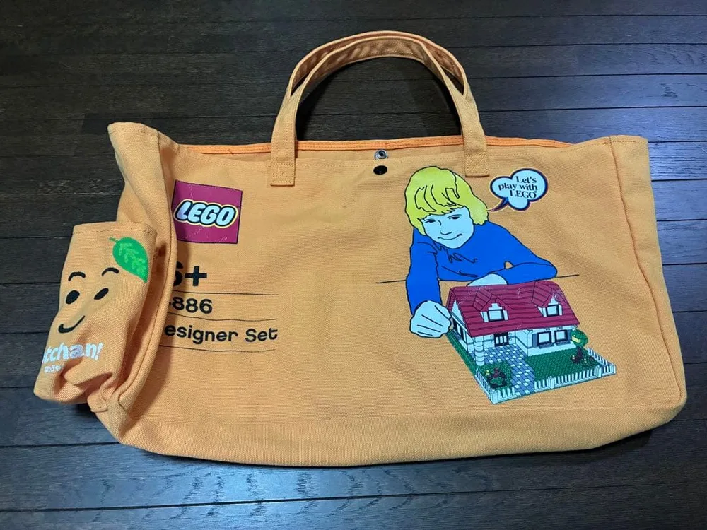 非売品◆当選品◆サントリーなっちゃん LEGO トートバッグ エコバッグ