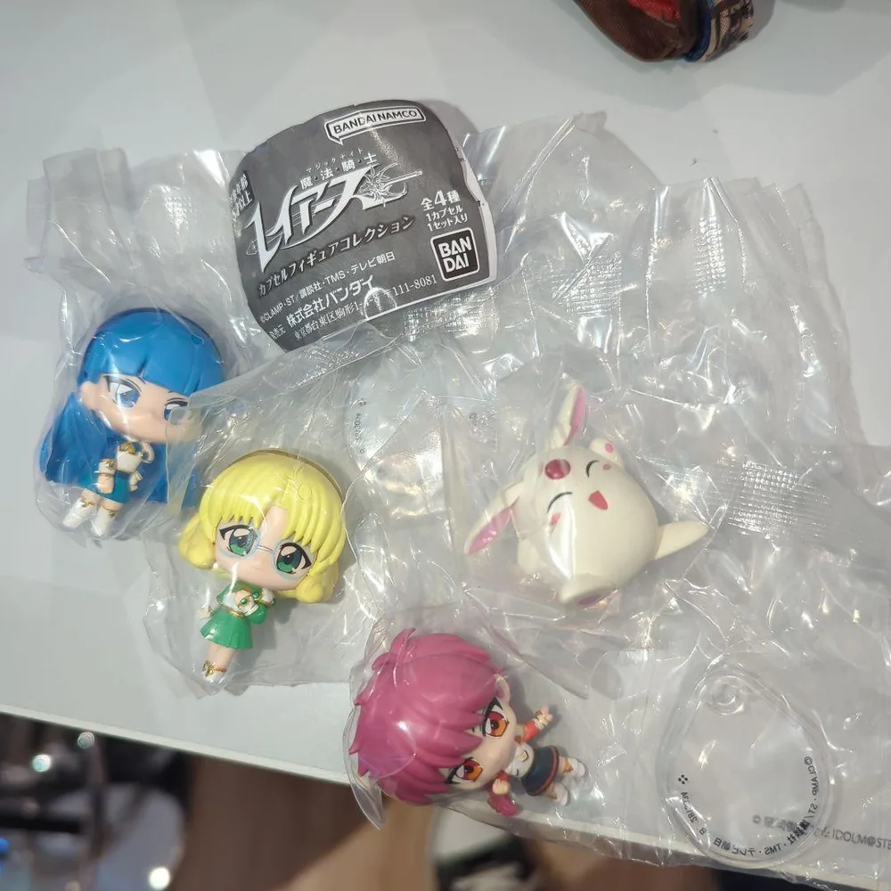 魔法騎士レイアース カプセルフィギュアコレクション 4種セット コンプ