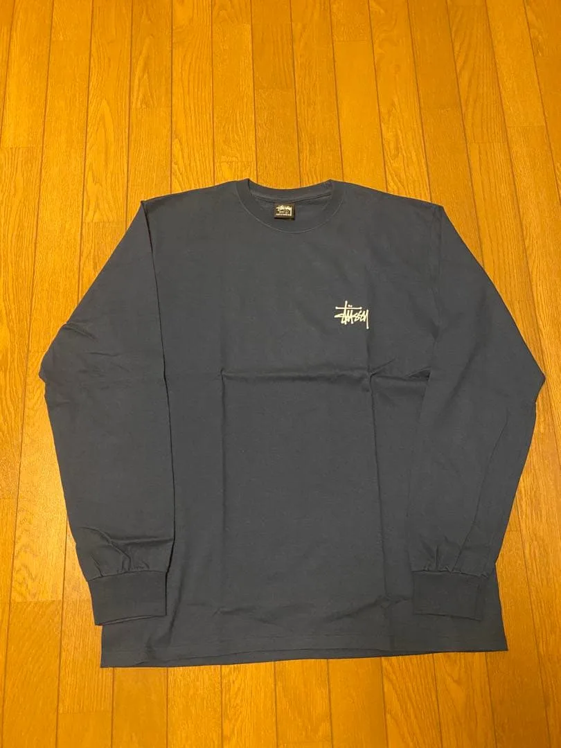 STUSSY バックプリント ロンT Lサイズ