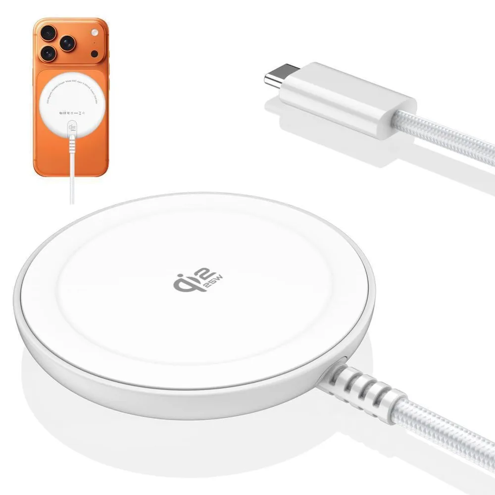 Qi2.2 ワイヤレス充電器 25W MagSafe対応 iPhone 急速充電