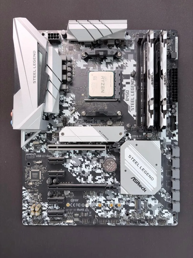 Ryzen 5 3600+B450 マザーボード+DDR4 16GBセット