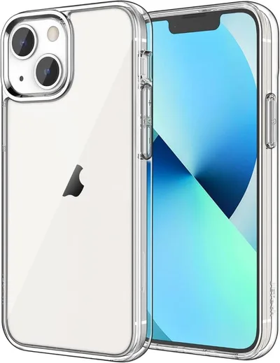 ○JETech iPhone 13用 クリアケース