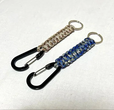 キーホルダー カラビナ付き 2本セット