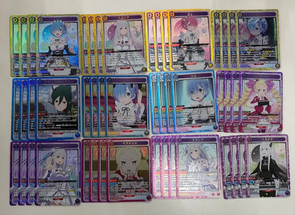 ユニオンアリーナ 全色SR以下4コンセット リゼロ