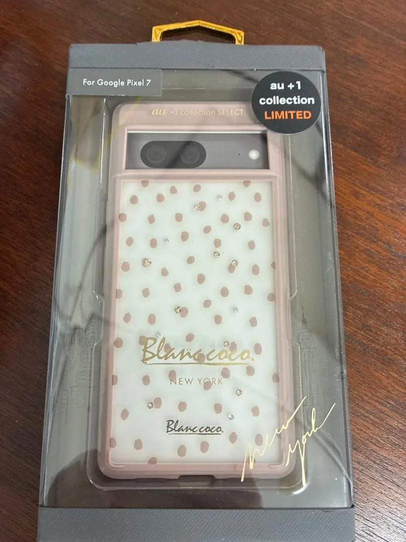 Blanccoco Google Pixel 7 ケース ピンク ストーン