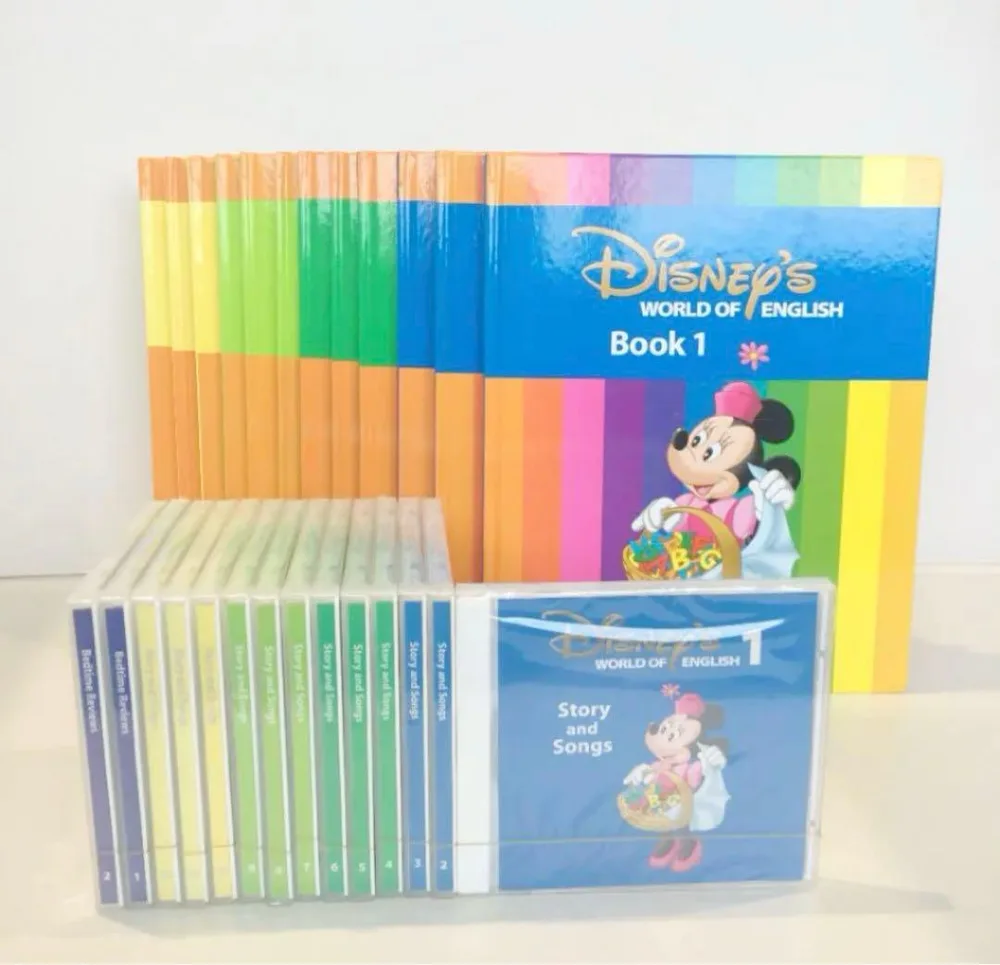 新品多数!!ディズニー英語システム メインプログラム 絵本とCD