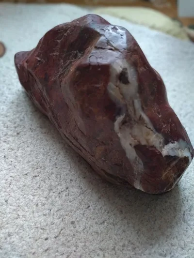 赤色 瑪瑙 原石 天然石 ハンドメイド素材