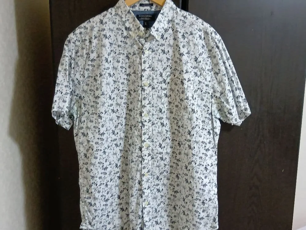 Banana Republic 半袖シャツ 花柄 XL 61
